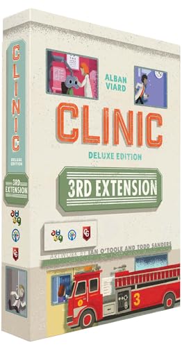 Capstone Games | Clinic Extension 3 | Board Game | Expansion | 1 to 4 Players Ages 14+ von Capstone Games