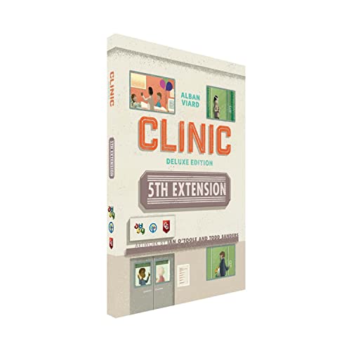 Capstone Games | Clinic Extension 5 | Board Game | Expansion | 1 to 4 Players Ages 14+ von Capstone Games