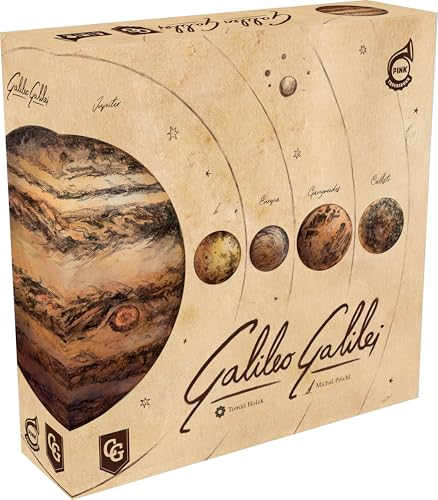 Capstone Games | Galileo Galilei | Board Game | Action Drafting Euro Game for The Whole Family | 1 to 4 Players Ageds 14 and Up | English Capstone Games | Galileo Galilei | Board Game | Action Drafting Euro Game for The Whole Family | 1 to 4 Players Ageds 14 and Up | English von Capstone Games