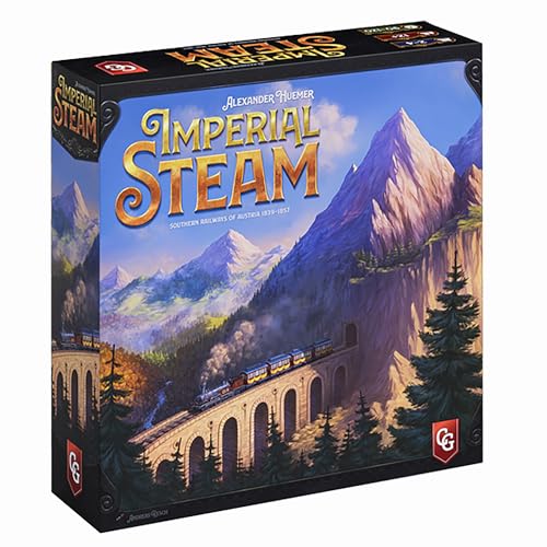 Capstone Games | Imperial Steam | Board Game | Base Game | 1 to 4 Players Ages 12+ von Capstone Games