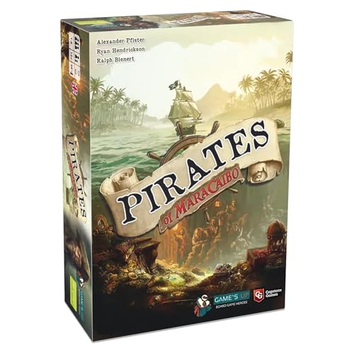 Capstone Games | Pirates of Maracaibo | Board Game | Base Game | 1 to 4 Players Ages 13+ Capstone Games | Pirates of Maracaibo | Board Game | Base Game | 1 to 4 Players Ages 13+ von Capstone Games