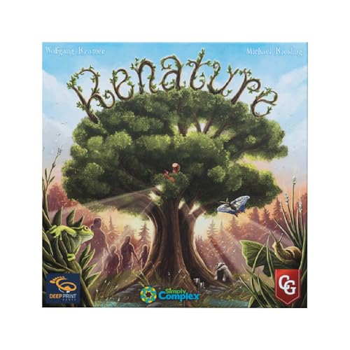 Capstone Games | Renature | Board Game | Base Game | 2 to 4 Players Ages 8+ von Capstone Games