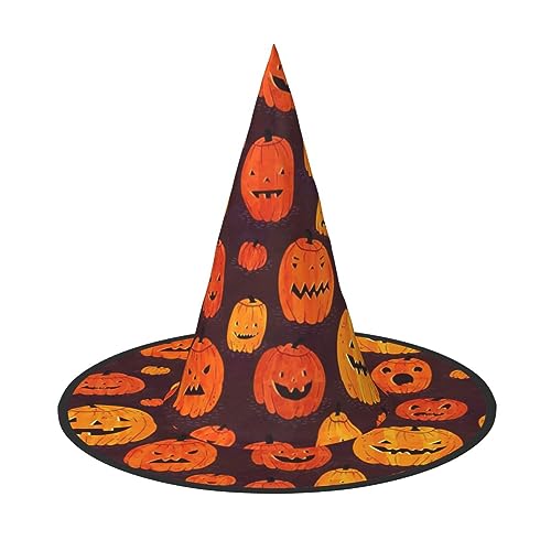 Halloween Kürbis Einzigartiger Halloween Hut - Oxford Tuch Material, Perfekt für Partys und Kostümveranstaltungen von CarXs