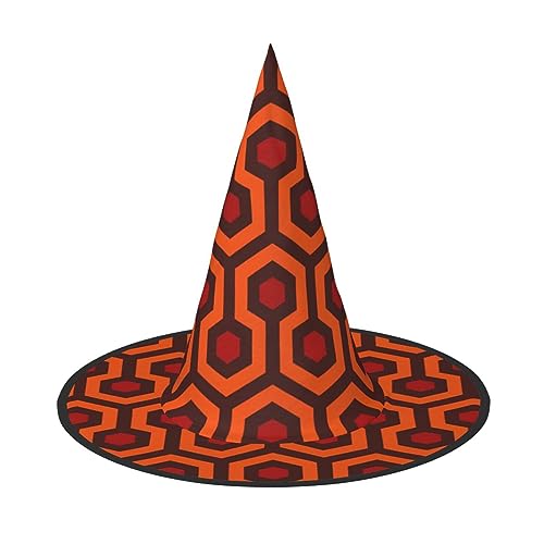 Shining Overlook Einzigartiger Halloween-Hut - Oxford-Stoffmaterial, perfekt für Partys und Kostümveranstaltungen von CarXs