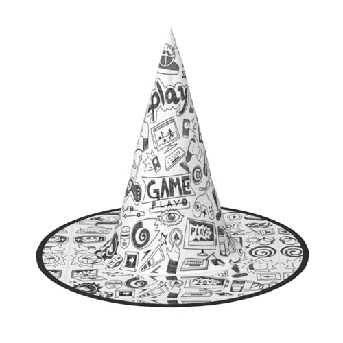Videospiel Jungen Einzigartige Halloween Hut - Oxford Tuch Material, Perfekt für Partys und Kostümveranstaltungen von CarXs