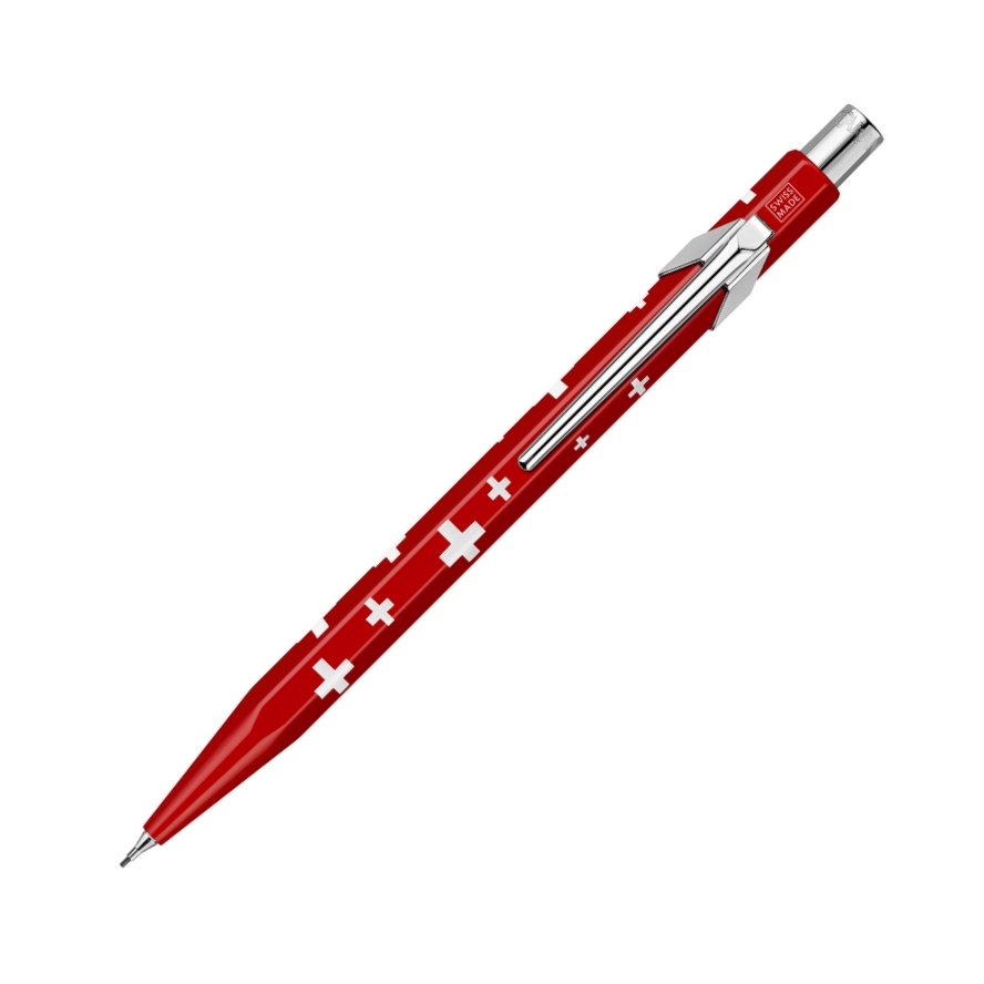 Caran d'Ache Druckbleistift 849 Classic-Line Schweizer Flagge von Caran d'Ache