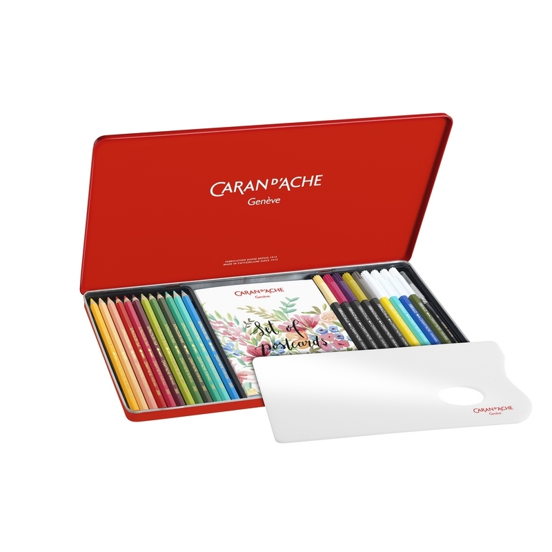 Caran d'Ache Kreativset Botanical by Julie Thomas inkl. 1 Online-Kreativkurs von Caran d'Ache