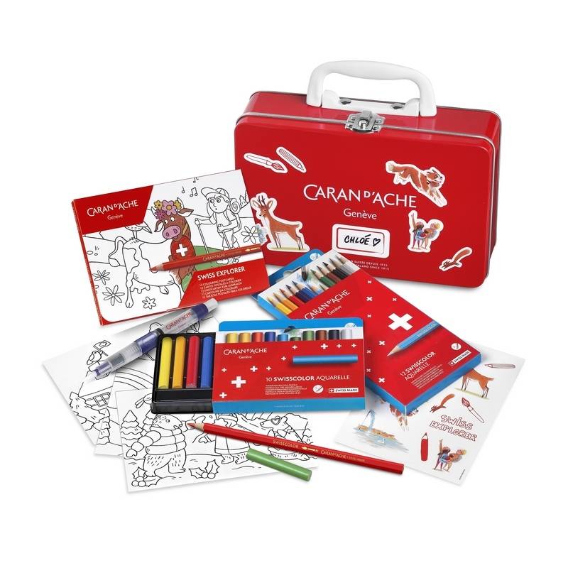 Caran d'Ache Reise-Set Swisscolor von Caran d'Ache