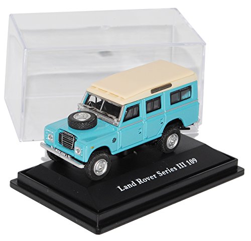 Cararama Land R*o*v*e*r Defender Serie III 109 Blau 1/72 Modell Auto mit individiuellem Wunschkennzeichen von Cararama