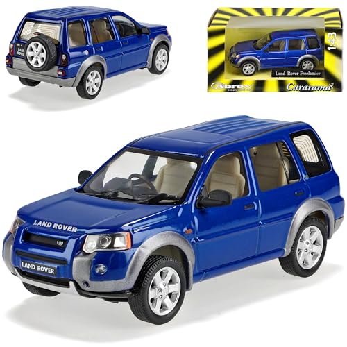 CARARAMA Land R*o*v*e*r Freelander Blau 1/43 Modellauto Modell Auto von CARARAMA