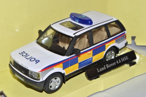 Cararama Land R*o*v*e*r Range R*o*v*e*r 4.6 HSE Police Polizei 1/43 Modell Auto von Cararama