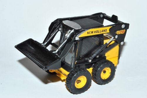 Cararama New Holland L175 Radminilader Radlader Baufahrzeug H0 1/87 Modell Auto von Cararama