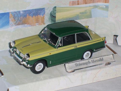 Cararama Triumph Herald GrÜn Zweifarbig Neu Ovp 1/43 Modellauto Modell Auto von Cararama