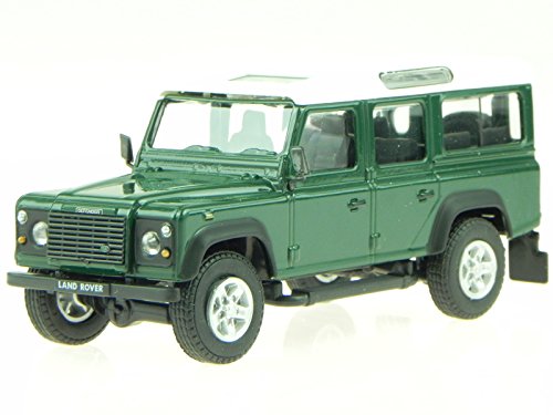 Land Rover Defender 110 Station Wagon dk grün Modellauto Cararama 1:43 von Cararama