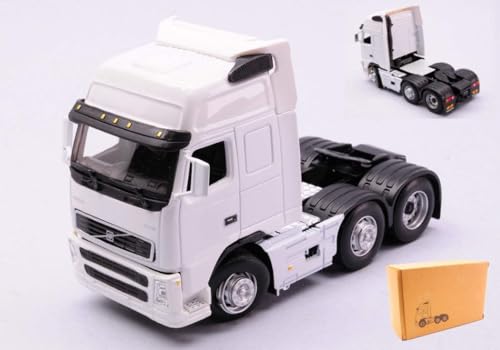 Modell in Maßstab Cararama kompatibel mit VOLVO FH12 CAB WHITE 1:50 Modell SCALE CACR050 241217 von Cararama