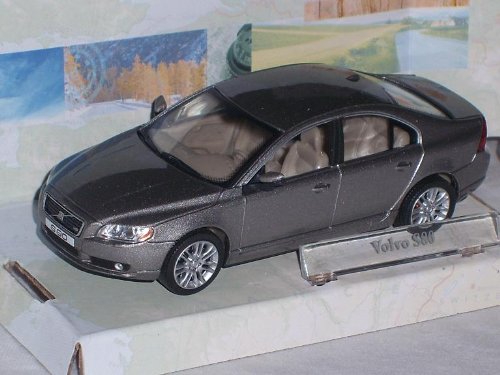 Cararama Volvo S80 S 80 2007 Grau Limousine Gray 1/43 Modellauto Modell Auto von CARARAMA