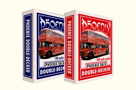 Phoenix Double Decker One Way (Blue) by Card-Shark - Trick von Card-Shark.de