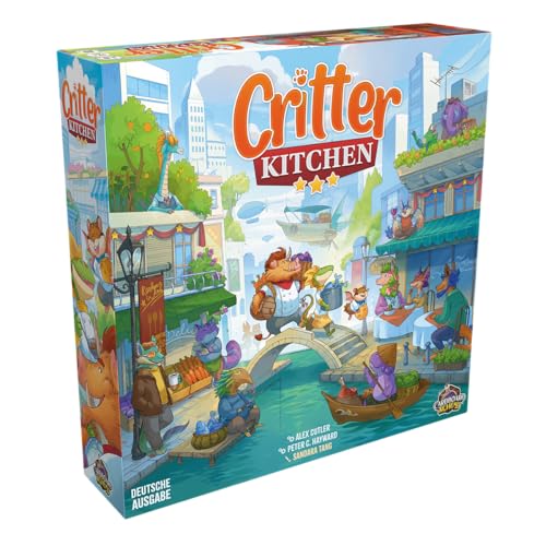 Cardboard Alchemy, Critter Kitchen, Kennerspiel, Brettspiel, 1-5 Spieler, ab 12+ Jahren, 60 Minuten, Deutsch von Cardboard Alchemy