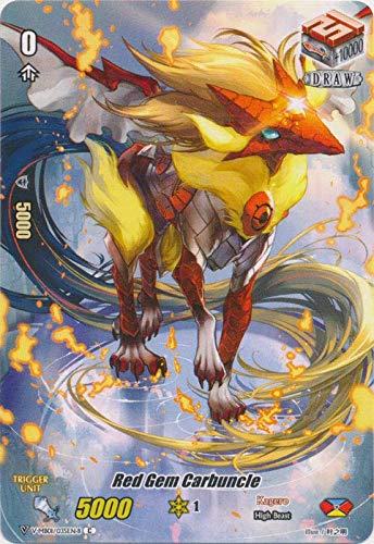 Cardfight!! Vanguard - Red Gem Carbuncle - V-MB01/035EN-B - C - V Mini Booster 01: PSYqualia Strife von Cardfight!! Vanguard Singles