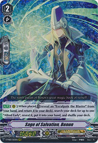 Cardfight!! Vanguard - Sage of Salvation, Benon - V-MB01/003EN - RRR - V Mini Booster 01: PSYqualia Strife von Cardfight!! Vanguard Singles