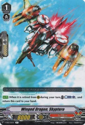 Winged Dragon, Skyptero - V-EB01/021EN - R von Cardfight!! Vanguard Singles