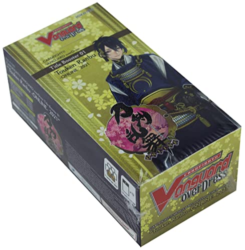 Cardfight Vanguard Zubehör Overdress-Touken Ranbu-ONLINE-2021 Title Booster Display (12 Packs) -EN von Cardfight Vanguard