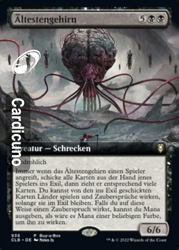 Ältestengehirn Magic: The Gathering Commander Deutsch Elder Brain von Cardicuno