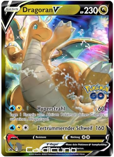 Cardicuno CC Dragoran V SWSH235 Schwert & Schild Promo Sammelkarte | Dragonite Deutsch von Cardicuno