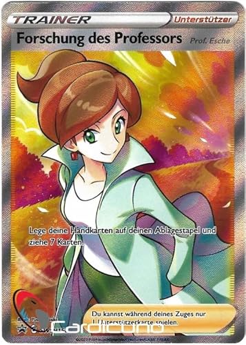 CC Prof. Esche SWSH152 Forschung des Professors Full Art Promo Juniper Deutsch von Cardicuno