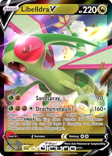 Cardicuno BRS Libelldra V 106/172 Strahlende Sterne Sammelkarte Pokémon von Cardicuno