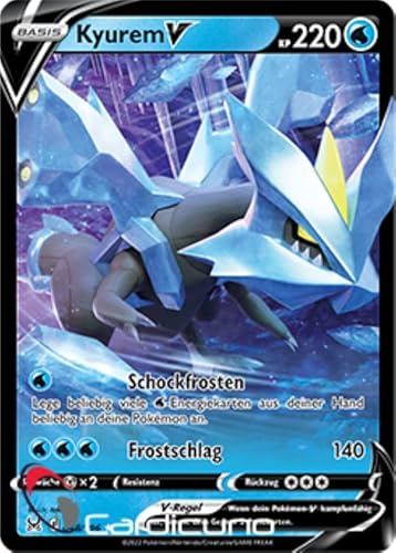 Cardicuno Kyurem V 048/196 Verlorener Ursprung Pokémon Sammelkarte Deutsch von Cardicuno