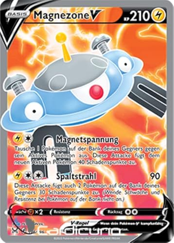 Cardicuno Magnezone V 175/196 Full Art Verlorener Ursprung Pokémon Sammelkarte Deutsch von Cardicuno