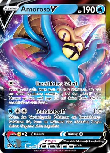 Cardicuno SIT Amoroso V 035/195 Silberne Sturmwinde Sammelkarte | Omastar V Deutsch von Cardicuno