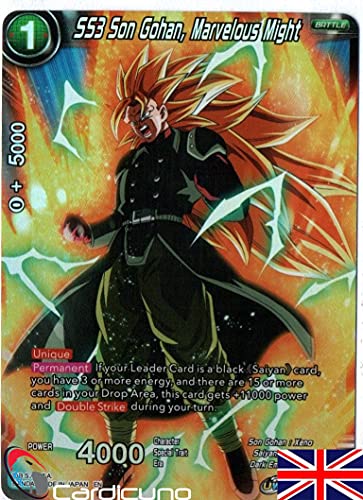 Cardicuno - SS3 Son Gohan, Marvelous Might - BT12-129 C - Foil - Dragon Ball Super - Englisch - Mit Toploader von Cardicuno