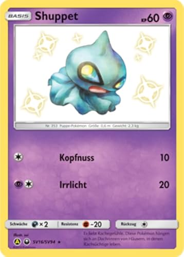 Cardicuno SV16/SV94 Schimmerndes Shuppet Verborgenes Schicksal Deutsch von Cardicuno