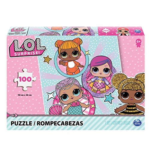 Cardinal 6052480 L.O.L L.O.L. Surprise 100-teiliges Puzzle, Mehrfarbig von Cardinal