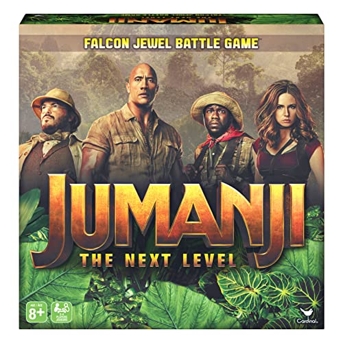 Cardinal Games Jumanji 3 The Next Level Falcon Jewel Battle Brettspiel für Kinder, Familien und Erwachsene von Cardinal