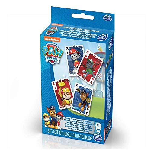 Paw Patrol 6033298 Jumbo-Spielkarten von Cardinal