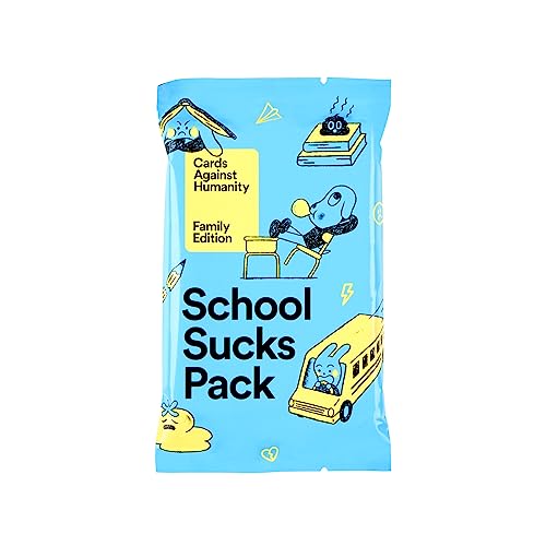 Cards Against Humanity Family Edition: School Sucks Pack • Mini-Erweiterung • Neu für 2023 von Cards Against Humanity