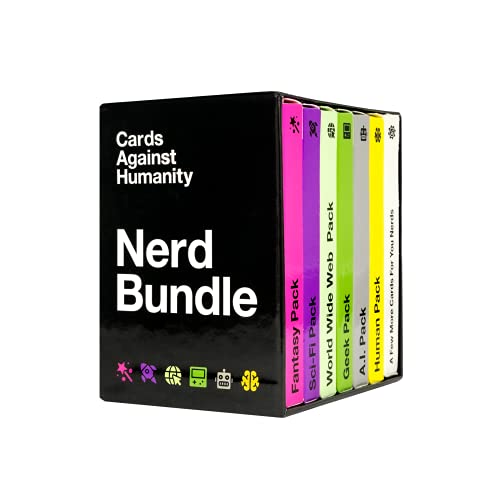 Cards Against Humanity: Nerd Bundle • 6 Nerd-Themenpakete + 10 brandneue Karten von Cards Against Humanity