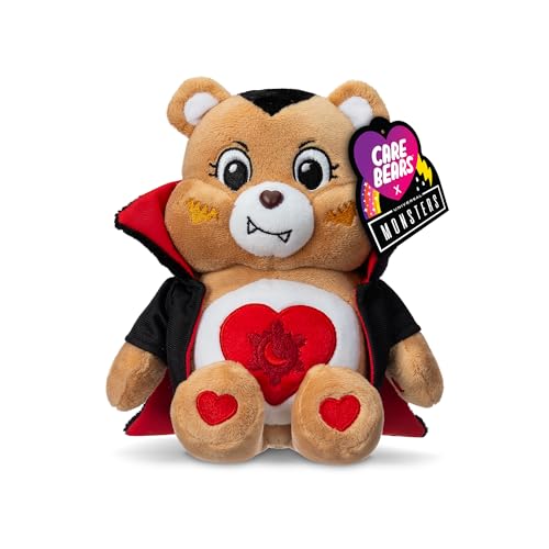 Care Bears Tenderheart as Dracula, Universal Monsters 22cm Soft Plush Toy von Care Bears