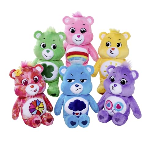 Simba 6305878022 - Care Bears Plüschtier, 23 cm, Herzbärchen, zufällige Farbauswahl, ab 0 Monaten von Care Bears