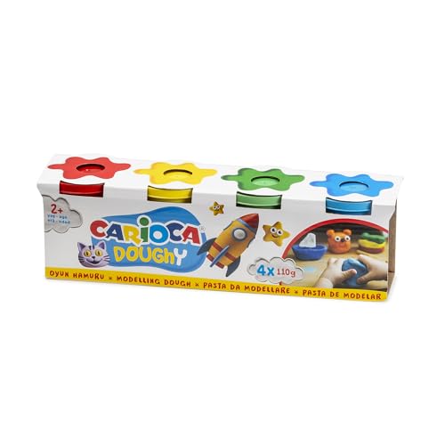 Carioca Knete 4X110g Carioca Knete 4X110g von Carioca