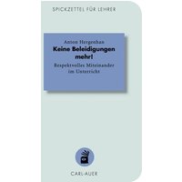 Keine Beleidigungen mehr! von Carl-Auer Verlag GmbH