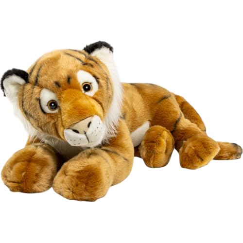 Carl Dick Tiger braun liegend ca. 60cm Plüschtier, Stofftier, Kuscheltier 3641 von Carl Dick