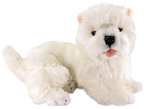 Carl Dick Westie, West Highland Terrier liegend, Hund, Plüschtier, Kuscheltier ca. 32cm 2510 von Carl Dick