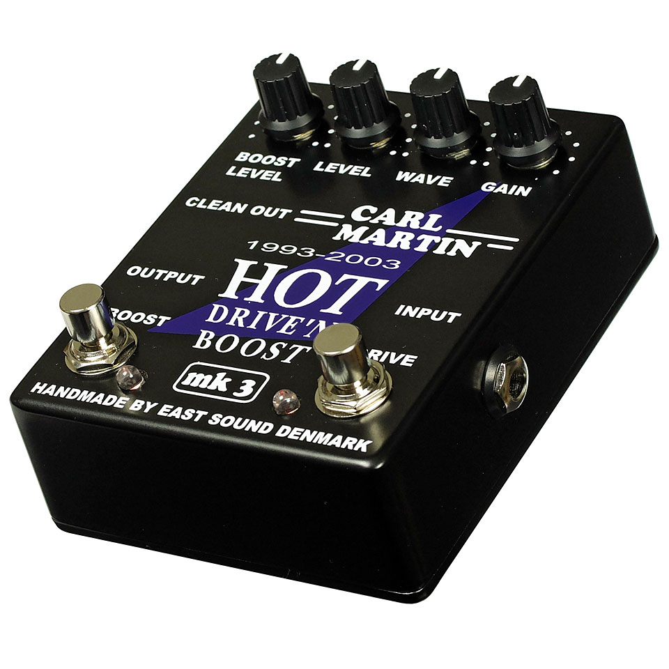 Carl Martin Hot Drive &#39;N Boost MK-3 Effektgerät E-Gitarre von Carl Martin