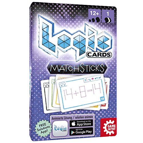 Logic Cards Matchsticks (Spiel): Mit Free Solutions App von Game Factory