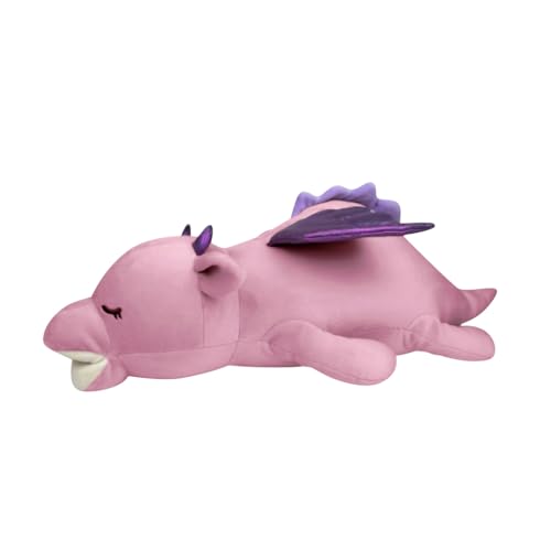 Nemu Nemu Animals 6292872 Plüschtier, Drache Dragona, Kuscheltier, extra weich und kuschelig, Stofftier, Designed in Japan, Kuschelkissen, Größe L, 53 cm von Nemu Nemu Animals