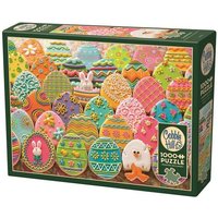 COBBLE HILL PUZZLES - Ostereier Plätzchen 1000 Teile COBBLE HILL PUZZLES - Ostereier Plätzchen 1000 Teile von Carletto Deutschland
